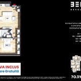 Cernica, apartament 2 camere, bloc finalizat, parcare gratis